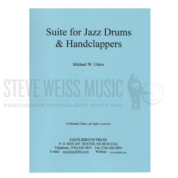 Udow-Suite for Jazz Drums and 4 Hand Clappers