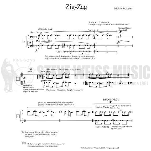 Udow-Zig-Zag (2S)-P