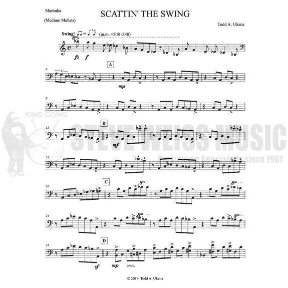Ukena-Scattin' the Swing-M