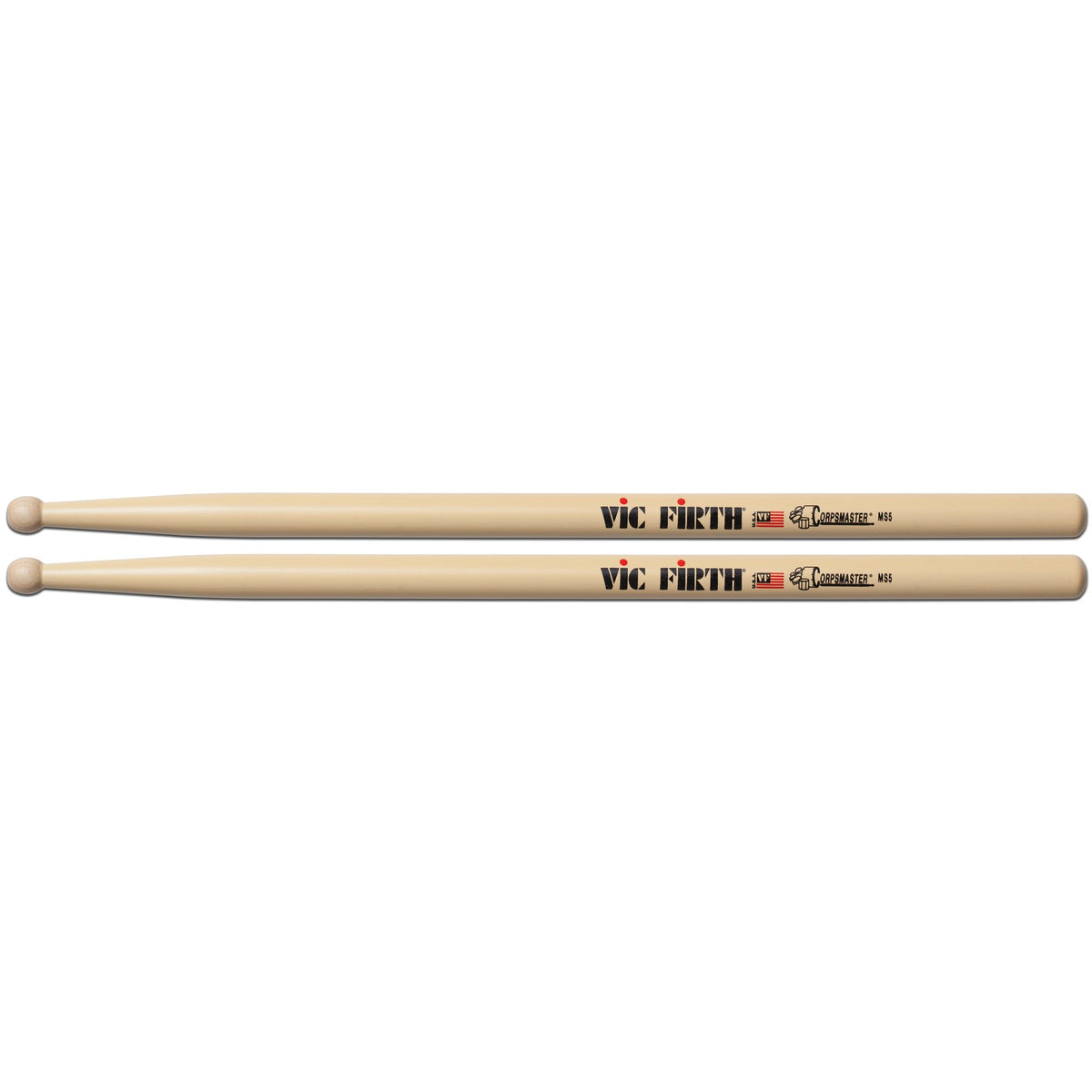 Vic Firth Corpsmaster MS5 Snare Drumsticks - Image 1