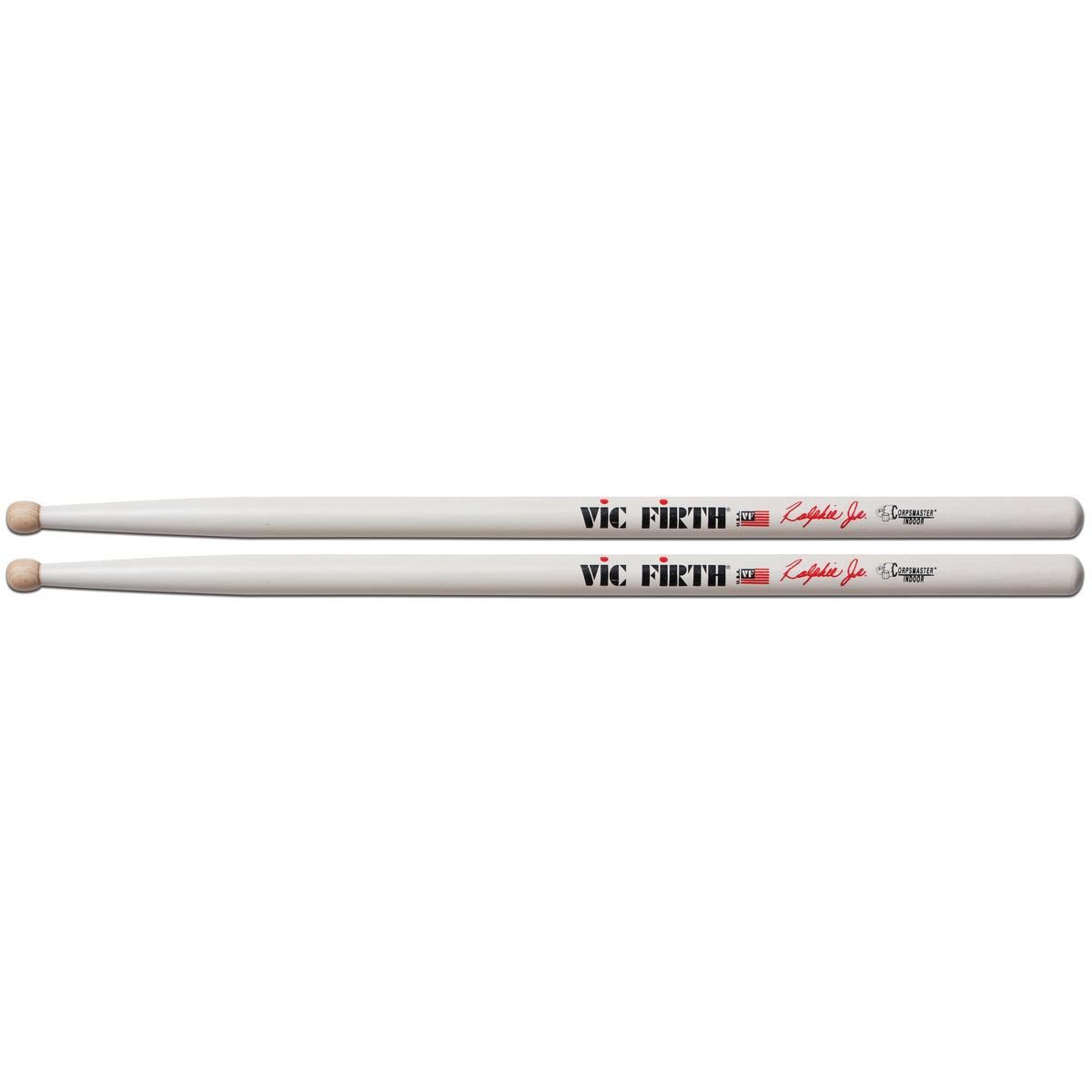 Vic Firth Corpsmaster Signature Snare Drumsticks - Ralphie Jr. - Image 1