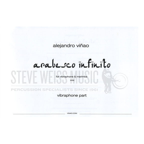 Vinao-Arabesco Infinito (PARTS&CD ONLY)-M/V OS