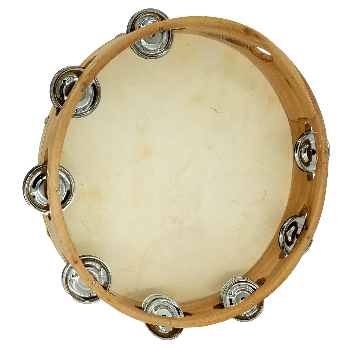 Weiss 10" Single Row Tambourine Back
